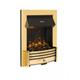 DIMPLEX Crestmore CRS20 INSET ELECTRIC FIRE Traditional Brass Effect Optimyst 2KW REMOTE CONTROL
