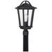 Quoizel Darius 20" High Earth Black Outdoor Post Light