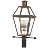 Rue De Royal Bronze Outdoor Post Lantern