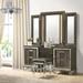 Picket House Furnishings Charlotte Vanity Set with USB in Copper