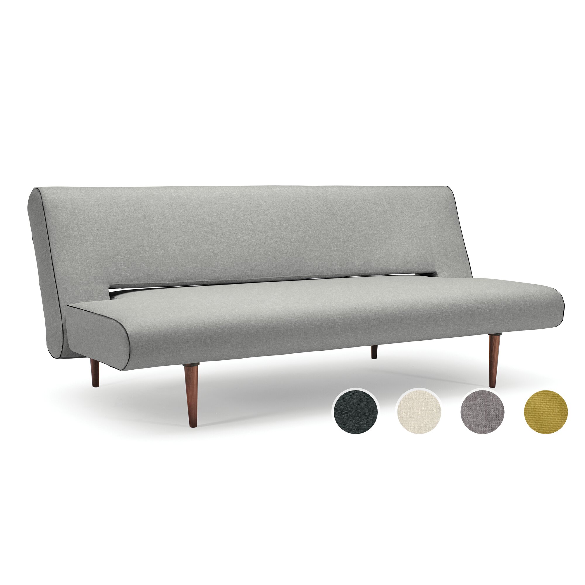 Innovation »Unfurl« Klappsofa 531 Bouclé Off White