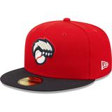 Men's New Era Red Hampshire Fisher Cats Authentic Collection Team Alternate 59FIFTY Fitted Hat