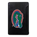 Black Florida Gators Faux Leather Phone Wallet Sleeve