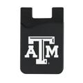 Black Texas A&M Aggies Logo Top Loading Faux Leather Phone Wallet Sleeve