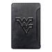 Black West Virginia Mountaineers Debossed Faux Leather Phone Wallet Sleeve