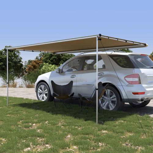 vidaXL Wohnwagen-Markise 3,6x2x2,15 m Beige