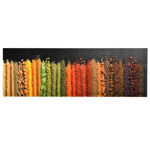 vidaXL Küchenteppich Waschbar Gewürze 60×300 cm