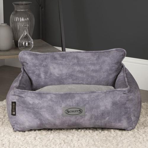 Scruffs & Tramps Hundebett Kensington Größe L 90x70 cm Grau