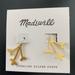 Madewell Jewelry | Madewell New Earring Jackets | Color: Gold/Silver | Size: Os