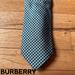 Burberry Accessories | Burberry London Mens 100% Silk Tie Green Checkered Check Print Office Wear | Color: Green | Size: Os