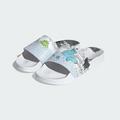 Adidas Shoes | New Womens Size 6.5 Adidas Disney Pixar Adilette Lite Slides Monsters Inc Gx0995 | Color: White | Size: 6.5