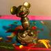 Disney Accents | 1973 Mickey Mouse Paperweight | Color: Gold/Red | Size: Os