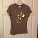 Disney Shirts & Tops | Mickey Mouse Tan Graphic T-Shirt Girls Medium M | Color: Tan | Size: Mb