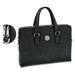 Women's Black Oberlin Yeomen Leather Briefcase