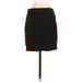 Dress Forum Casual Mini Skirt Mini: Black Solid Bottoms - Women's Size Small