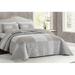 Rosalind Wheeler Adariaha Gray Cotton Reversible Quilt Set Cotton in Gray/Orange | King | Wayfair DB3F51740E4543AFAABC5C9730C36C86