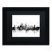 Trademark Fine Art 'Oxford England Skyline B&W' by Michael Tompsett Framed Graphic Art on Canvas in Black/White | 0.5 D in | Wayfair
