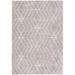 Gray/White 91 x 63 x 0.55 in Area Rug - Corrigan Studio® Intisaar Machine Woven Area Rug in Charcoal/Grey/Ivory/Cream | Wayfair