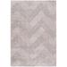 Gray/White 134 x 94 x 0.55 in Area Rug - Foundry Select Machine Woven Area Rug in Charcoal/Grey/Ivory/Cream | 134 H x 94 W x 0.55 D in | Wayfair