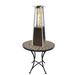 SUNHEAT International 11,000 BTU Propane Tabletop Patio Heater in Gray | 34 H x 10 W x 10 D in | Wayfair PHSQSS-TT