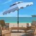 Breakwater Bay Towerside 8.5' Beach Umbrella Metal in White/Blue/Navy | 6.69 H in | Wayfair 548E2DC0F6654D07B7B7065615EB90C8