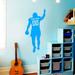 Trinx Personalized Football Player Sports Decal - CS52 Metal in Blue | 40 H x 19 W in | Wayfair 06DDFC576CEB4943BE7E77AD00790611