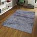 Blue 108 x 79 x 1 in Area Rug - 17 Stories s Quick Dry Modern Distressed Indoor/Outdoor Rug Polypropylene | 108 H x 79 W x 1 D in | Wayfair