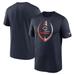 Men's Nike Navy Chicago Bears Icon Legend Performance T-Shirt