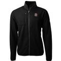 Men's Cutter & Buck Black Florida State Seminoles Team Logo Cascade Eco Sherpa Fleece Full-Zip Jacket