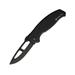 Beretta Airlight 3 Linerlock Folding Knife 3" black finish stainless blade Black aluminum handle JK006A02