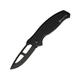 Beretta Airlight 3 Linerlock Folding Knife 3" black finish stainless blade Black aluminum handle JK006A02