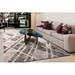 Gray/White 59 x 31 x 1.19 in Area Rug - Dynamic Rugs Geometric Area Rug in Grey/Ivory Polyester | 59 H x 31 W x 1.19 D in | Wayfair CZ357004901