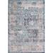 Blue/White 63 x 63 x 0.36 in Area Rug - Dynamic Rugs Oriental Area Rug in Blue/Beige, Polypropylene | 63 H x 63 W x 0.36 D in | Wayfair OSR56197599