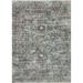 Blue/Gray 90 x 63 x 0.13 in Area Rug - Loloi Rugs Bonney Oriental Area Rug in Slate/Teal Polyester | 90 H x 63 W x 0.13 D in | Wayfair