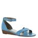 Masseys Brooklyn - Womens 12 Blue Sandal Medium