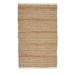 Brown 96 x 0.5 in Area Rug - Dakota Fields Preston 70% Jute, 30% 8" X 10" Cotton/Jute & Sisal | 96 W x 0.5 D in | Wayfair