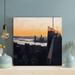 Latitude Run® City Skyline Across Body Of Water During Daytime - 1 Piece Rectangle Graphic Art Print On Wrapped Canvas in Black | Wayfair