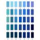 Peinture intérieure velours - BLEUEBleu Méditerranée - Bidon de 0,5 l - Bleu Méditerranée