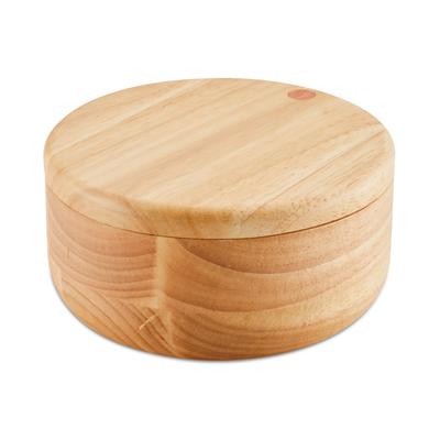 Ayesha Curry Pantryware Round Wooden Salt & Spice Box - Wood