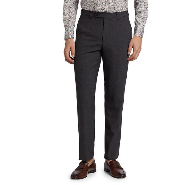 collection-micro-check-dress-pants---gray---saks-fifth-avenue-pants/