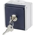 AS Schwabe 62461 Presa da parete bloccabile IP54 Grigio
