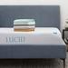 LUCID 10-inch Twin XL-size Gel Memory Foam Mattress with Tencel Sheet Set