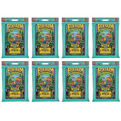 Foxfarm FX14053 Ocean Forest Organic Garden Potting Soil Mix 12 Quarts (8 Pack) - 11.9