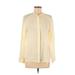 H&M Long Sleeve Blouse: Ivory Tops - Women's Size 8