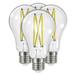 Satco 12442 - 12.5A19/CL/LED/927/120V/4PK S12442 Victorian Style Antique Filament LED Light Bulb