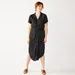 Petite Sonoma Goods For Life Midi Shirtdress, Women's, Size: Large Petite, Black