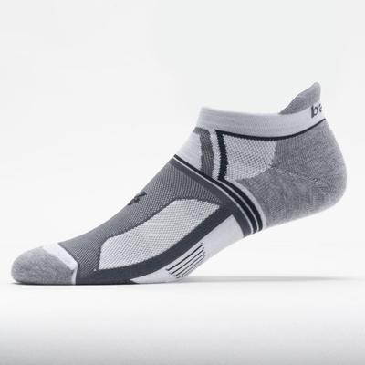 Balega Hidden Contour Recycled No Show Socks Socks White/Grey