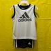 Adidas Matching Sets | Boys Adidas 2 Piece Set | Color: Black/White | Size: 12mb