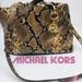 Michael Kors Bags | Michael Kors Faux Brown Snakeskin Handbag Nwt | Color: Brown/Tan | Size: Os