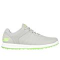 Skechers Men's GO GOLF Pivot Shoes | Size 8.5 | Gray/Lime | Textile/Synthetic